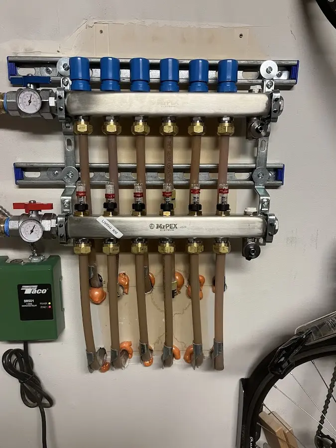 Plumber performing Leak Detection at a residential property in Hope